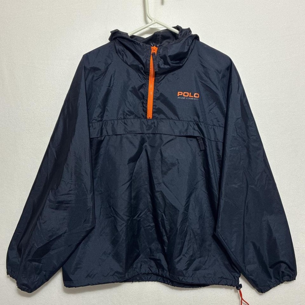 Vintage Polo Jeans company made in Hong Kong windbreaker jacket